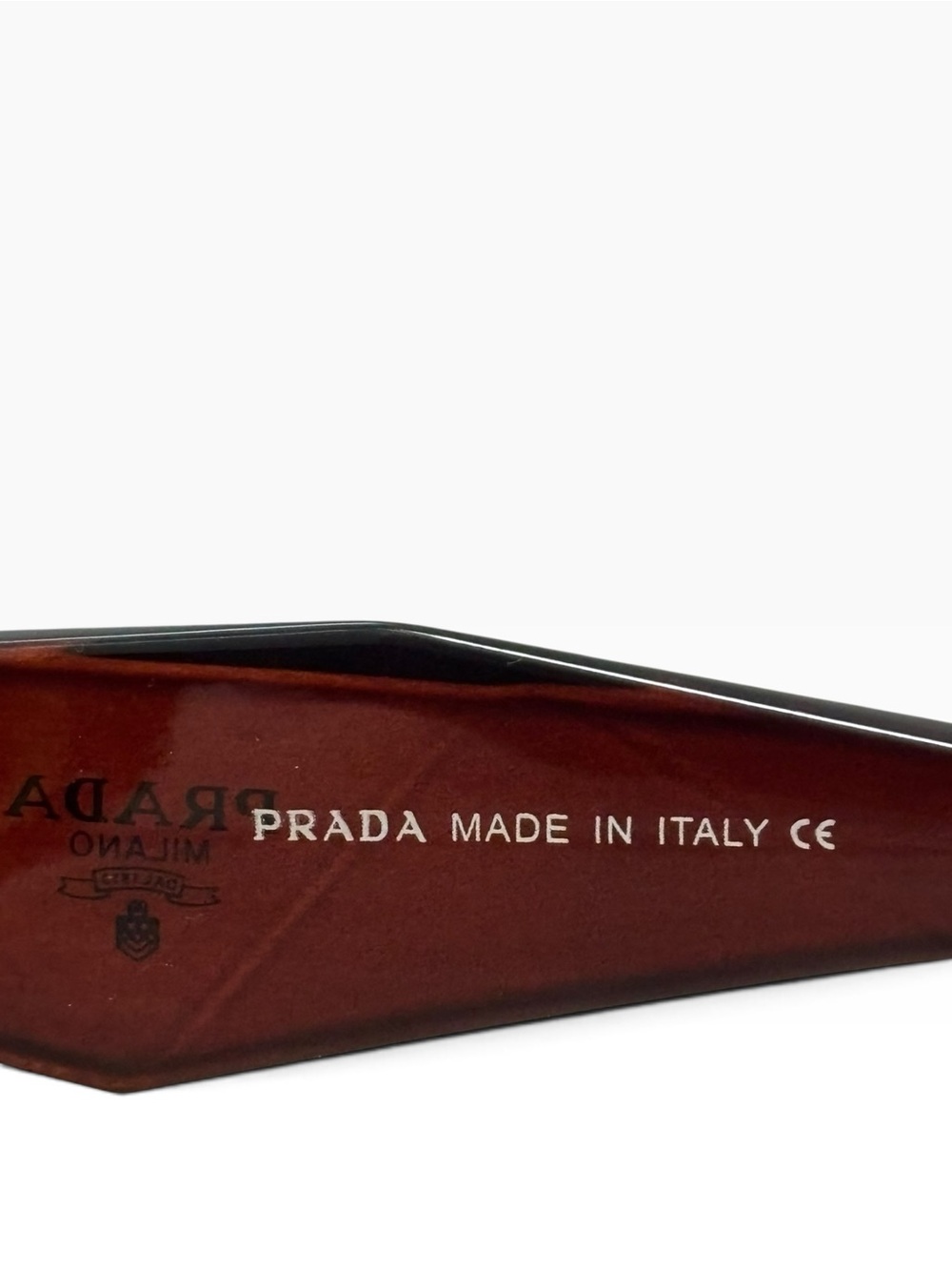 Prada Symbole Tortoise Rectangular Sunglasses SPR17WS - Picture 8 of 10